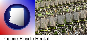 bicycles for rent in Phoenix, AZ